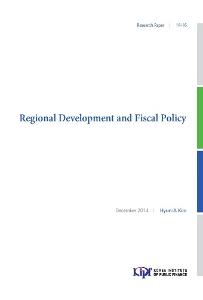 14-16 Regional Development and Fiscal Policy cover image